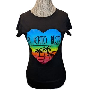 Popular Sports Kids XL Puerto Rico T Shirt